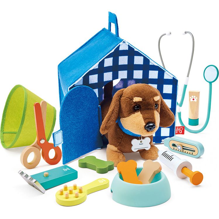  Hape -  Puppy Clinic Veterinary Set -  Preschool