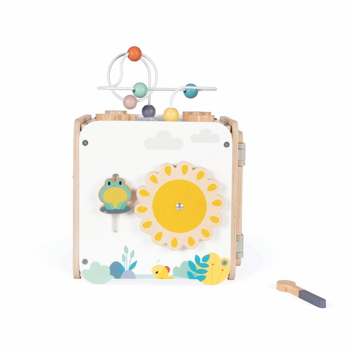  Janod -  Pure Large Multi-Activity Cube -  Infants