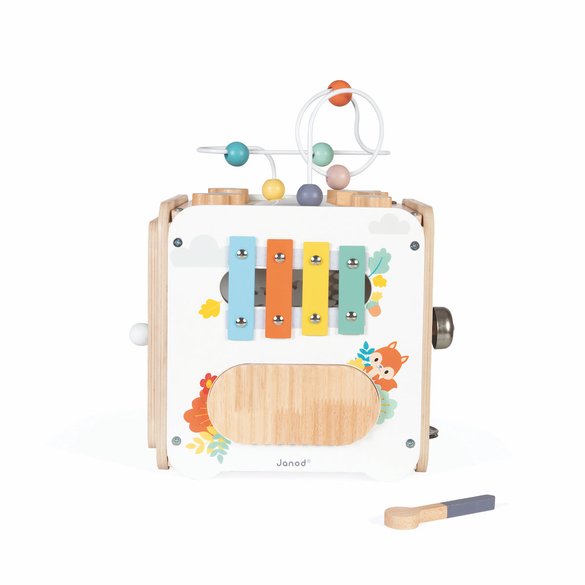  Janod -  Pure Large Multi-Activity Cube -  Infants