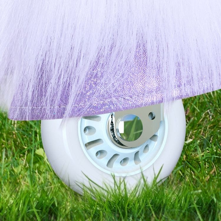  PonyCycle, Inc. -  Purple Model X Ride-On Unicorn - 4-7 Years -  Outdoor