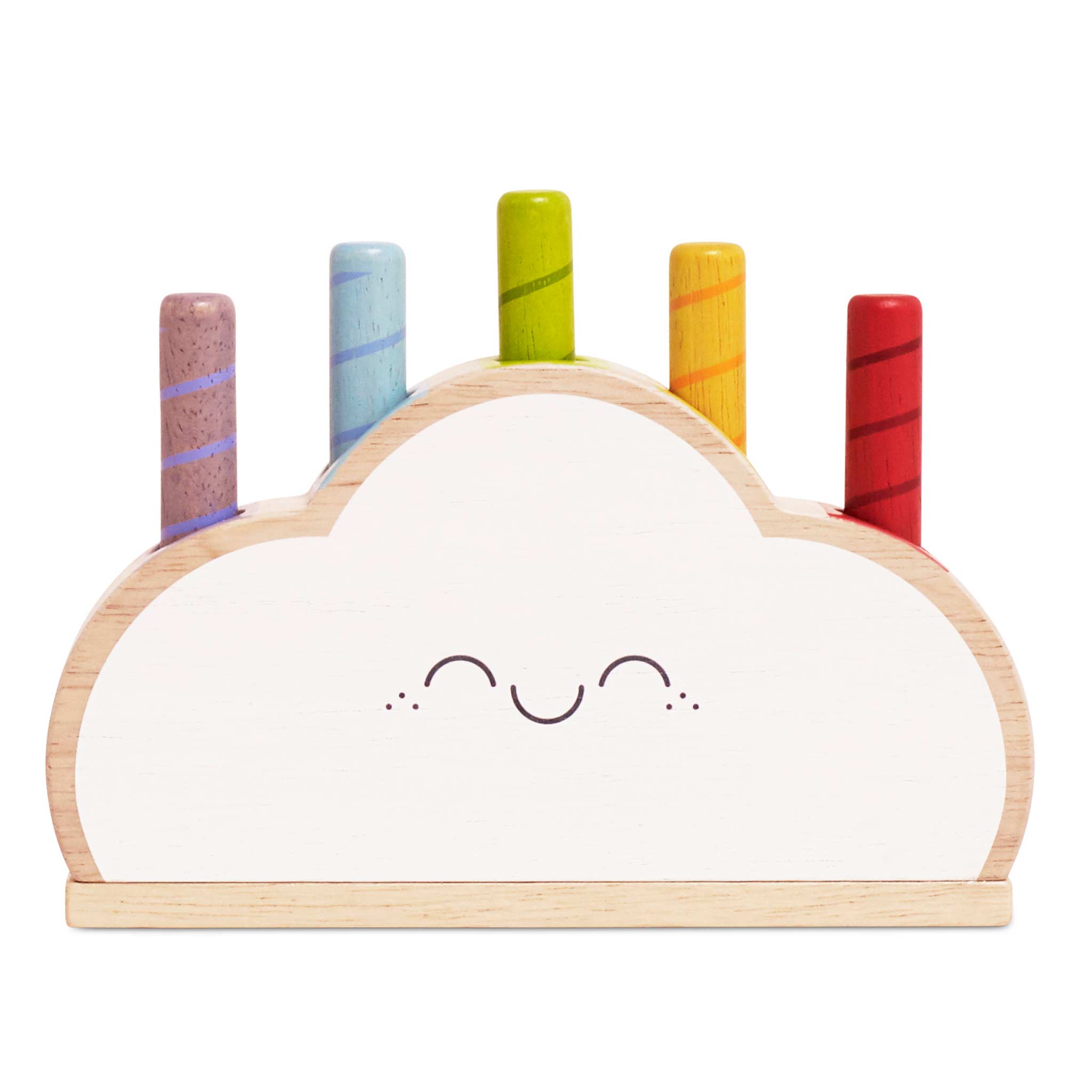  Le Toy Van -  Rainbow Cloud Pop-up Toy -  Infants