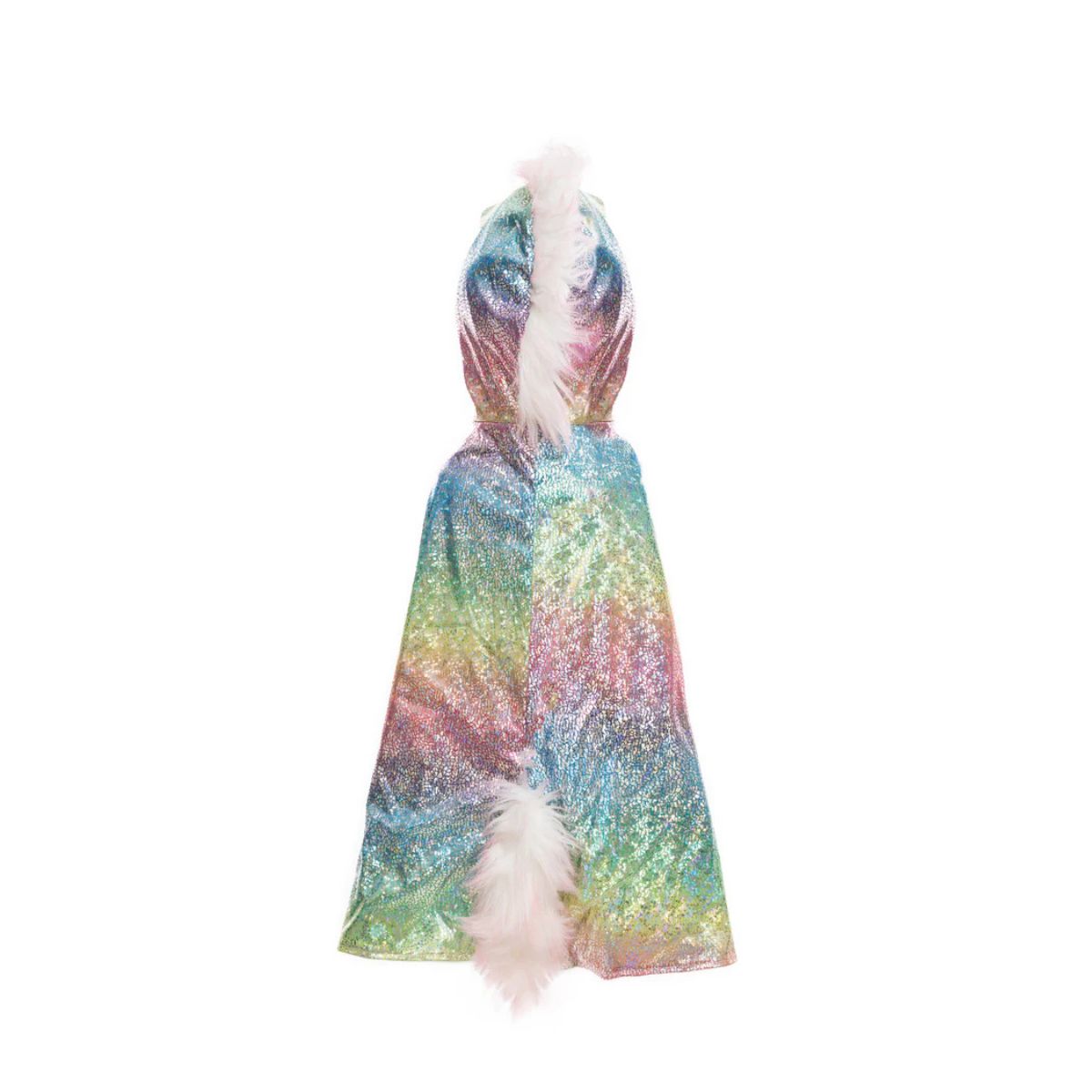  Great Pretenders -  Rainbow Reversible Unicorn Dragon Cape - Size 5-6 Years -  Dress up