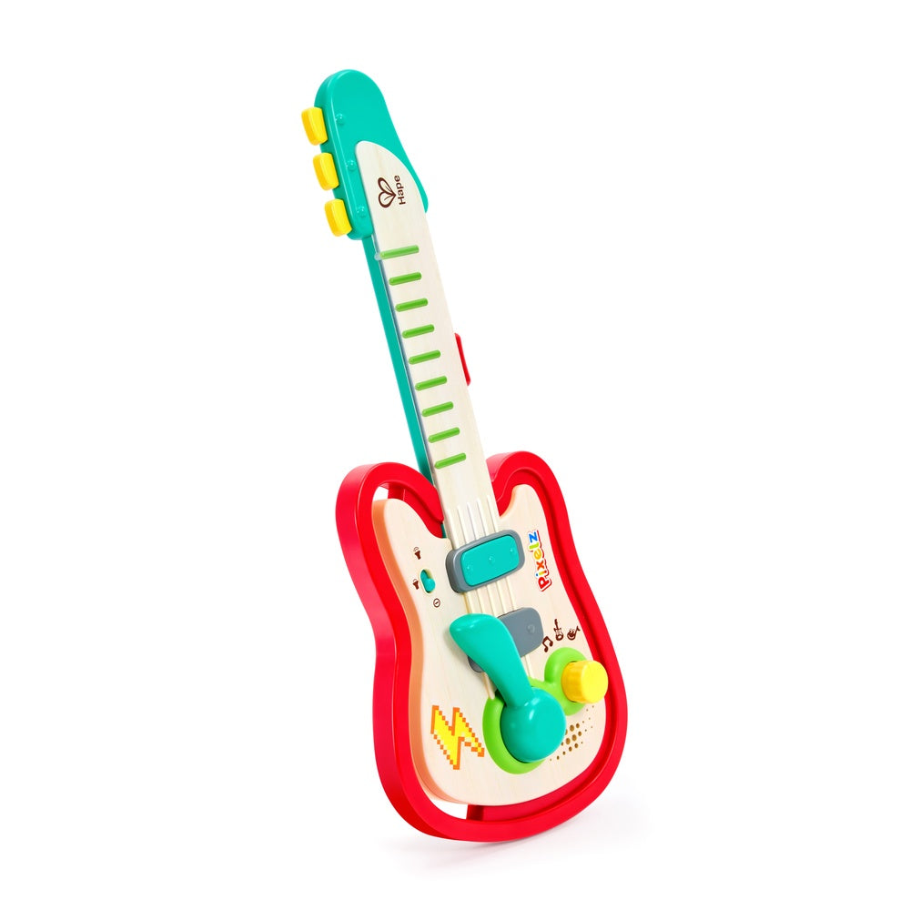 Hape -  Rainbow Rock Pixel Guitar -  Preschool