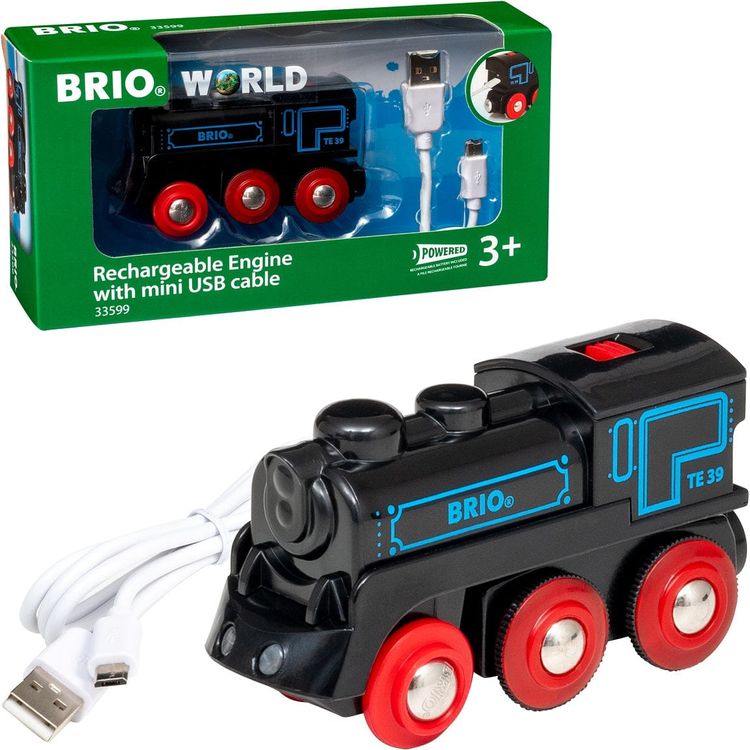  Brio -  Rechargeable Train Engine -  Preschool