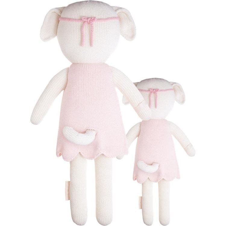  Cuddle And Kind -  Regular 20" Charlotte the Dog Hand-Knit Doll -  Plush
