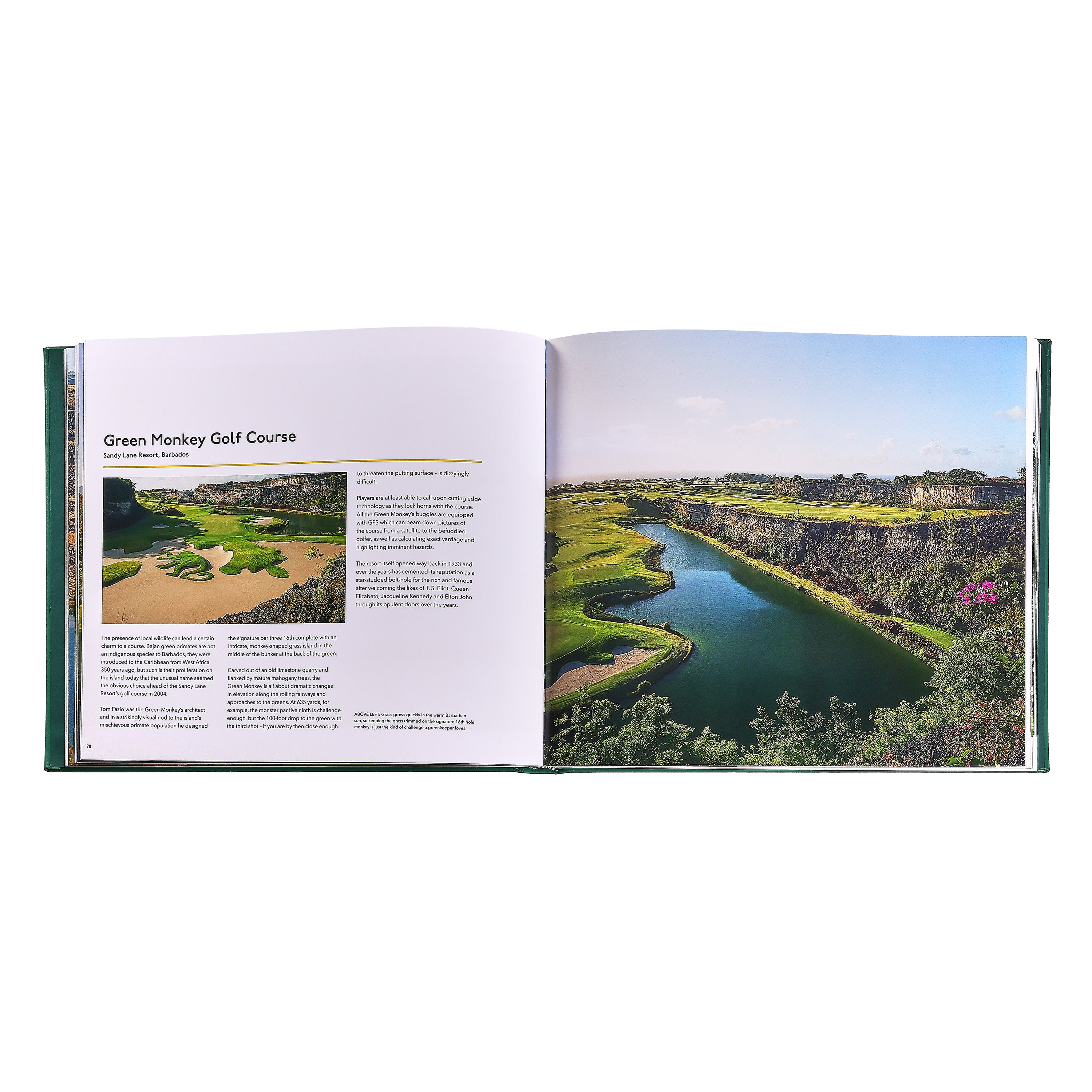  Graphic Image -  Remarkable Golf Courses Book Leather Edition -  Books