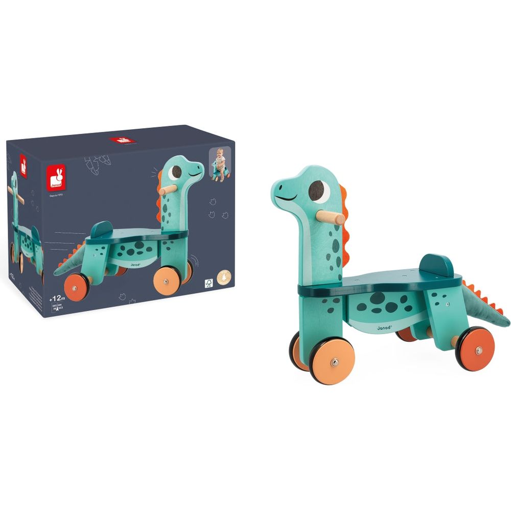  Janod -  Ride On Dino Portosaurus -  Infants