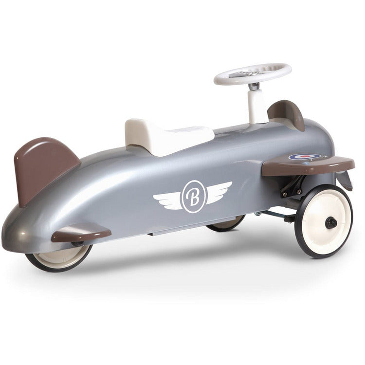  Baghera -  Ride-On Speedster Plane - Silver -  Preschool