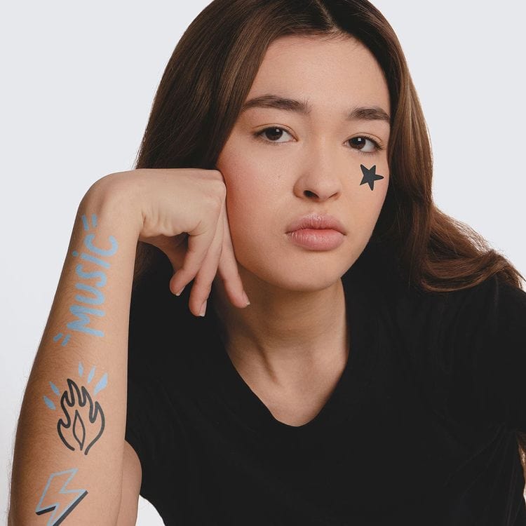  Nailmatic -  Rock 'N Roll Tattoo Pen Set for Kids -  Trend Accessories