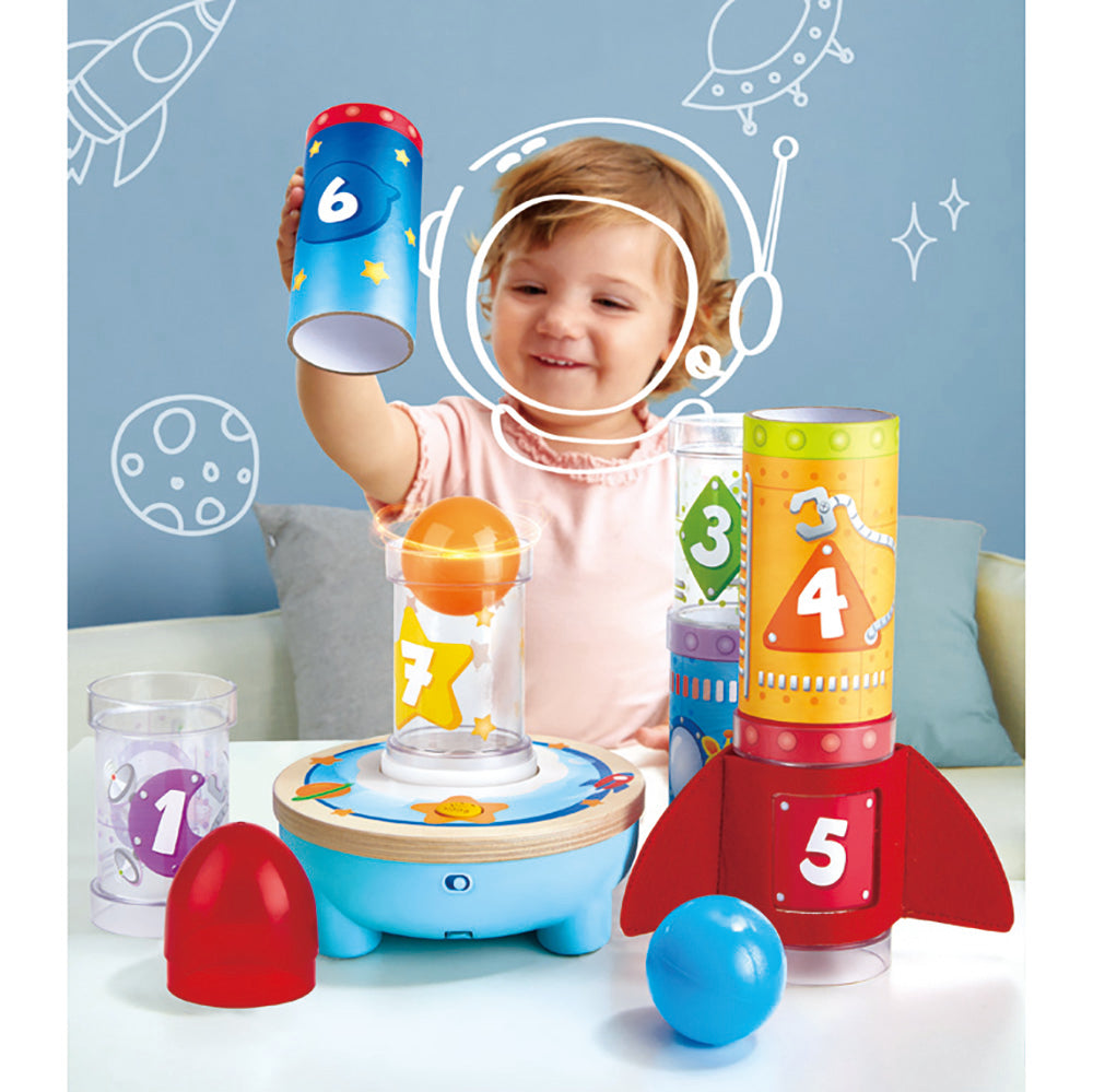  Hape -  Rocketball Air Stacker Toy -  Preschool