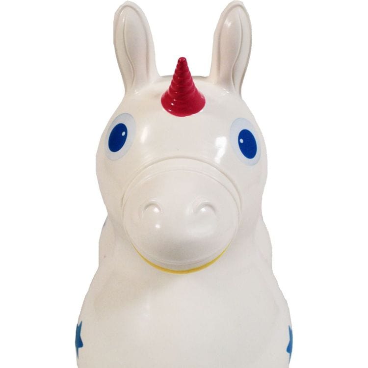  Rody® -  Rody Magical Unicorn Inflatable Bouncer Ride-on With Pump -  Preschool