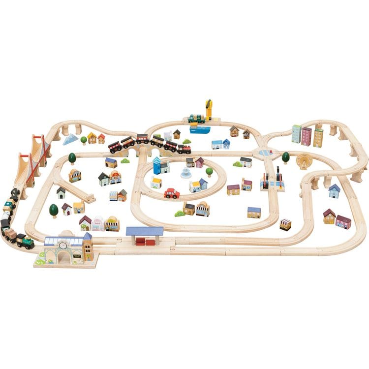  Le Toy Van -  Royal Express Train Set - 180 Pieces -  Preschool