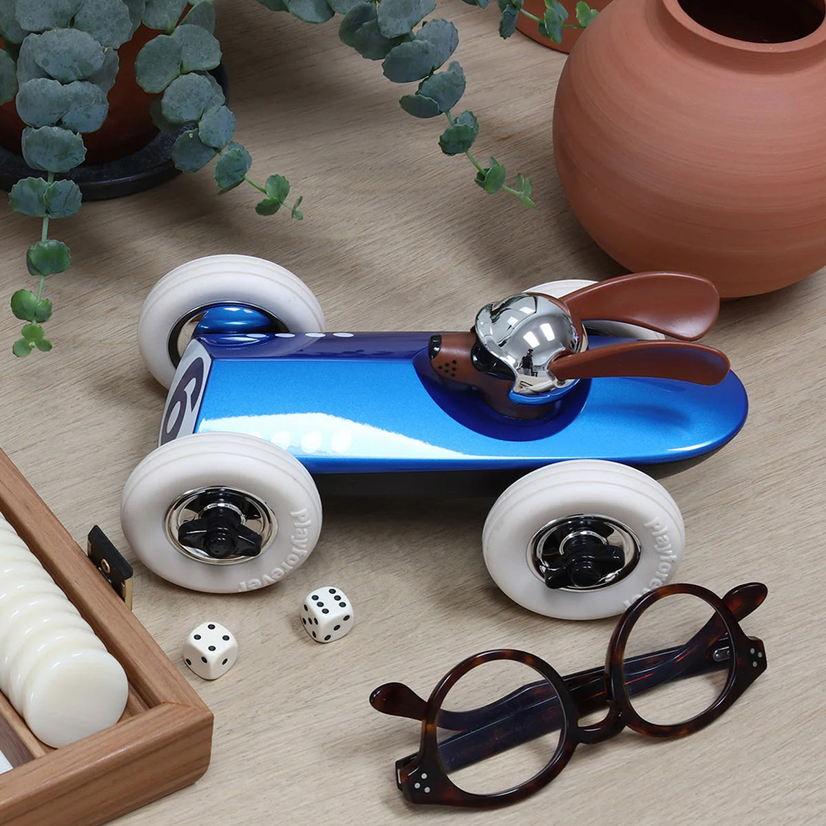  Playforever -  Rufus Bertie Toy Car - Blue -  Vehicles
