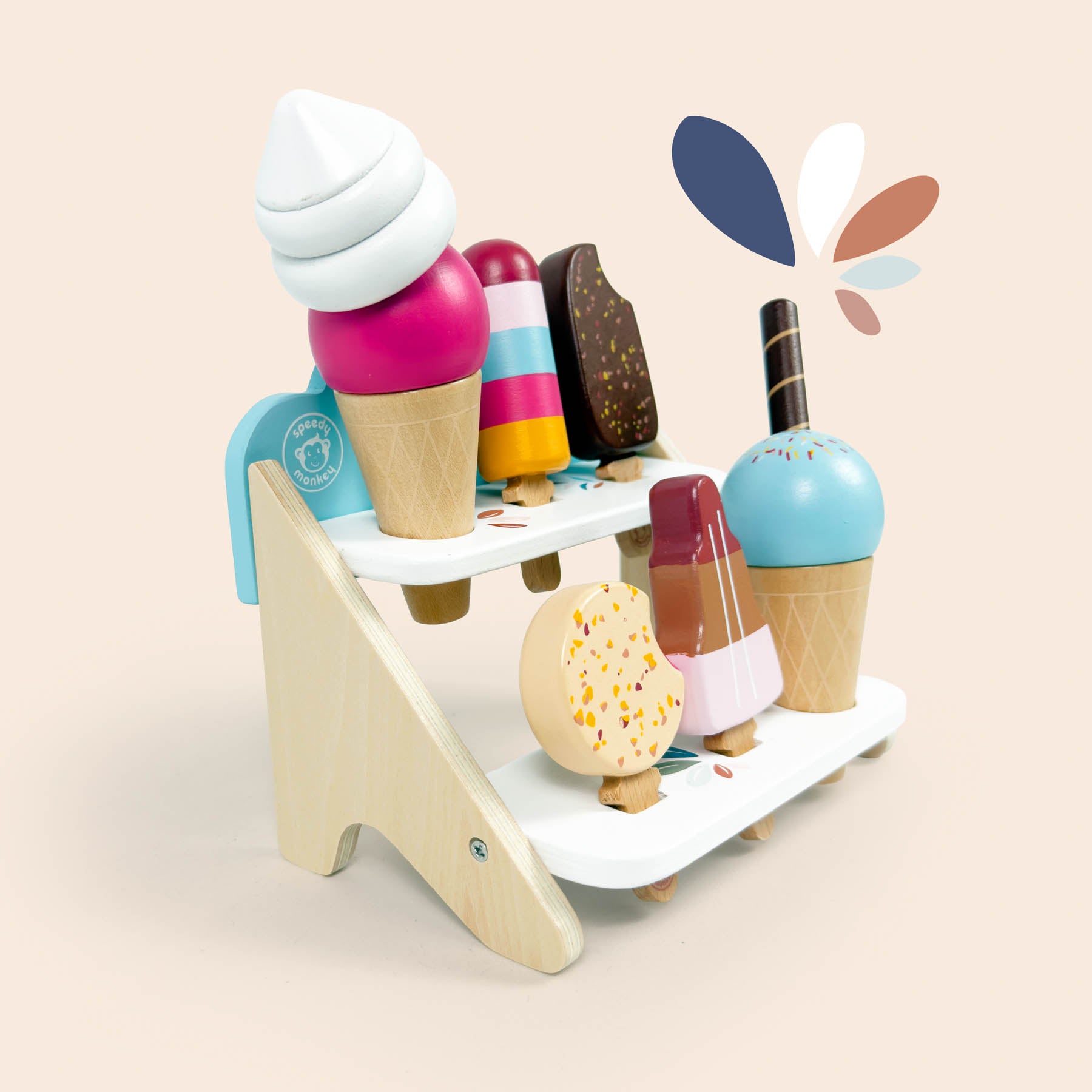 Wood Ice Cream Toy