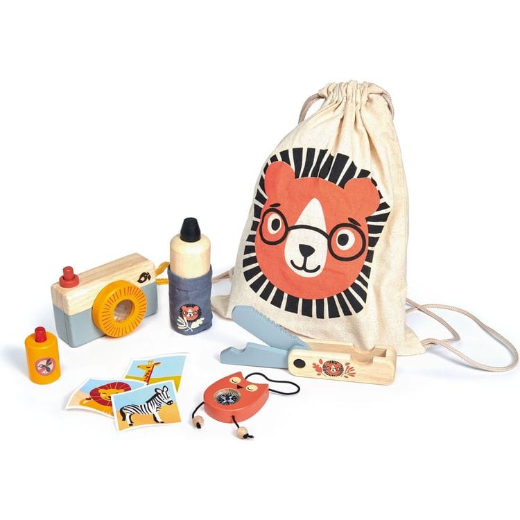  Tender Leaf Toys -  Safari Adventure Pretend Play Kit -  Preschool