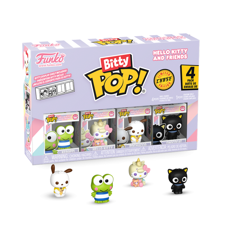 Funko -  Sanrio Bitty Pop! Hello Kitty and Friends 4-Pack Series 2 -  World of Funko