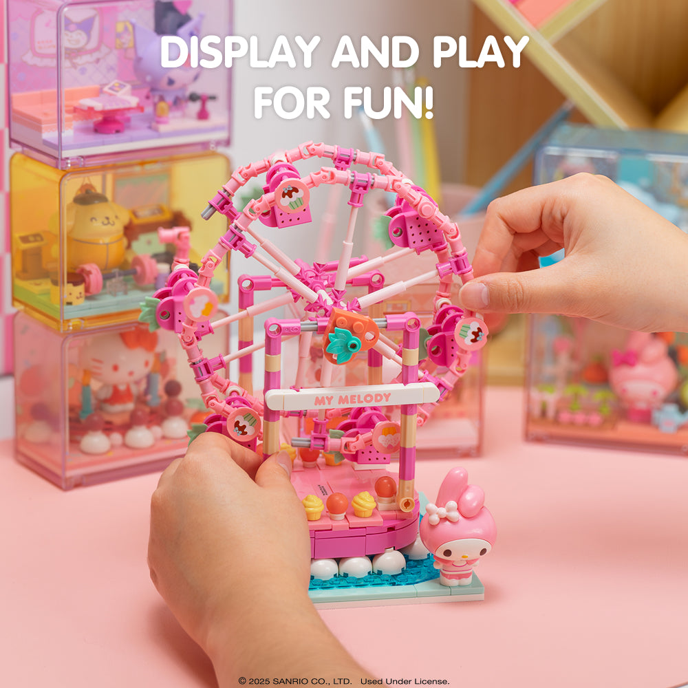  Sanrio -  Sanrio Building Blocks Summer Wunderland - Hello Kitty Donut Ship -  World Of Sanrio