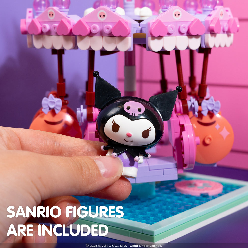 Sanrio Building Blocks Summer Wunderland - Kuromi Swing Ride | Sanrio