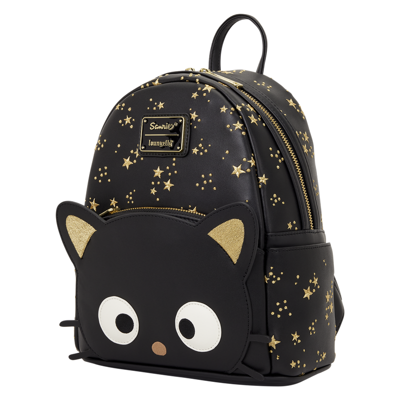 hello kitty black backpack Mini (Monochrome Birthday Twins Series) or keychain Wholesale Hello Kitty Black PU