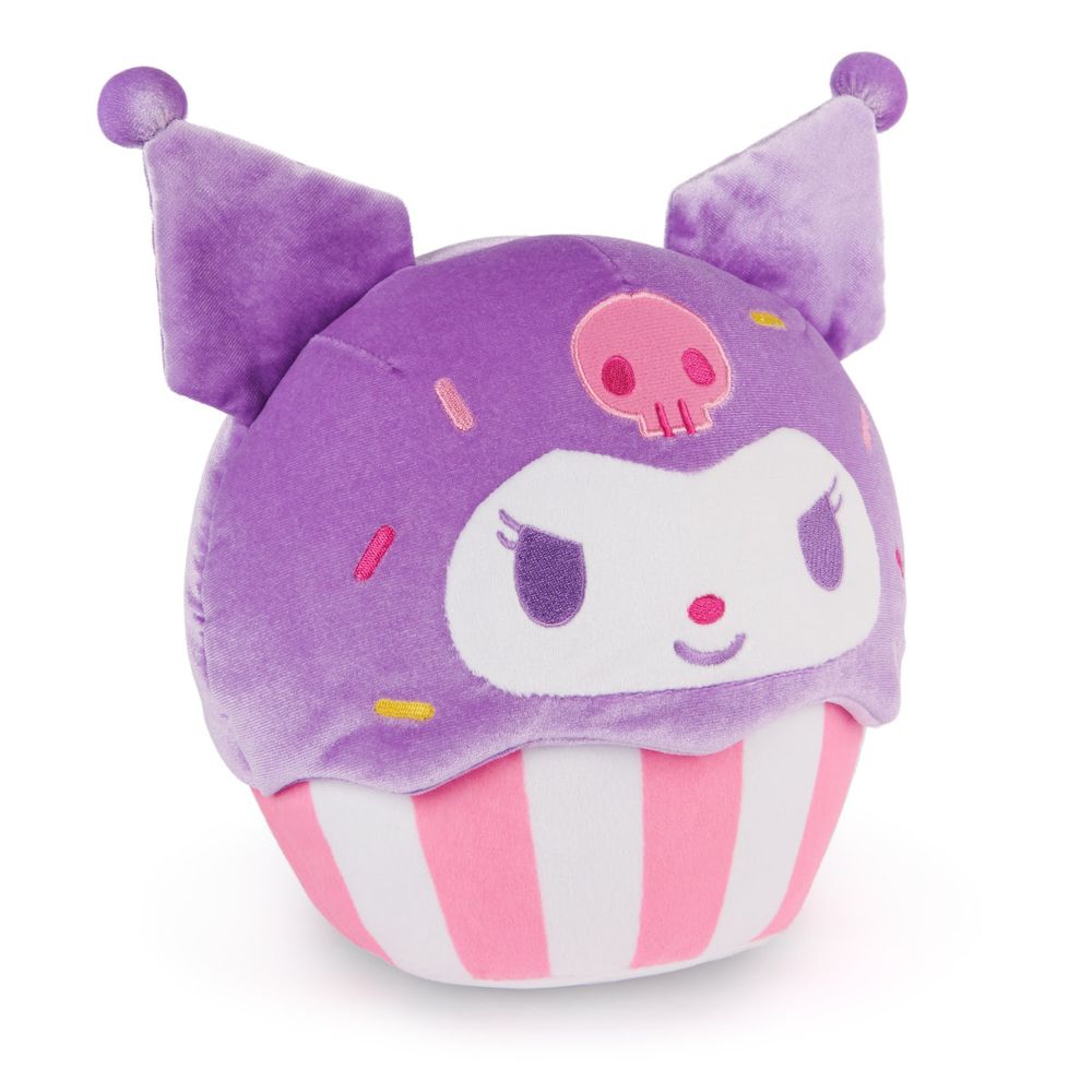  Gund -  Sanrio Kuromi Cupcake Plush - 8” -  World Of Sanrio