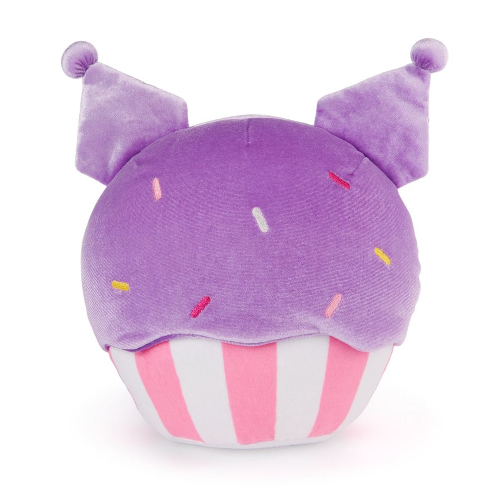  Gund -  Sanrio Kuromi Cupcake Plush - 8” -  World Of Sanrio