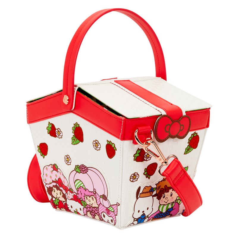 Sanrio Hello Kitty & Friends x Strawberry Shortcake Scented Figural Basket Crossbody Bag