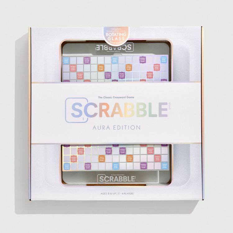  WS Game Company -  Scrabble Aura Glass Edition -  Games