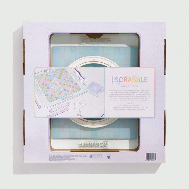  WS Game Company -  Scrabble Aura Glass Edition -  Games