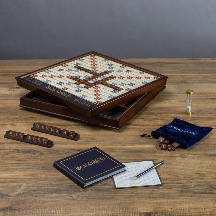  WS Game Company -  Scrabble Deluxe Edition -  Games