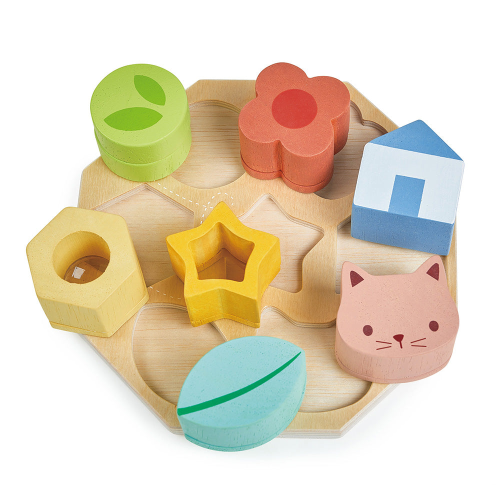  Mentari -  Sensory Wood Toy Bundle -  Infants