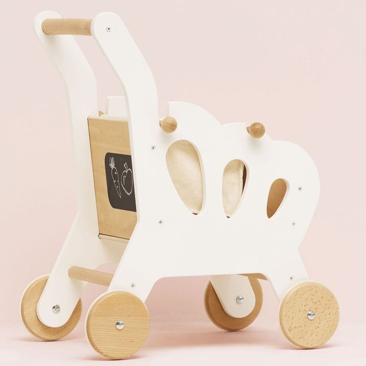  Le Toy Van -  Shopping Grocery Trolley & Bag -  Preschool