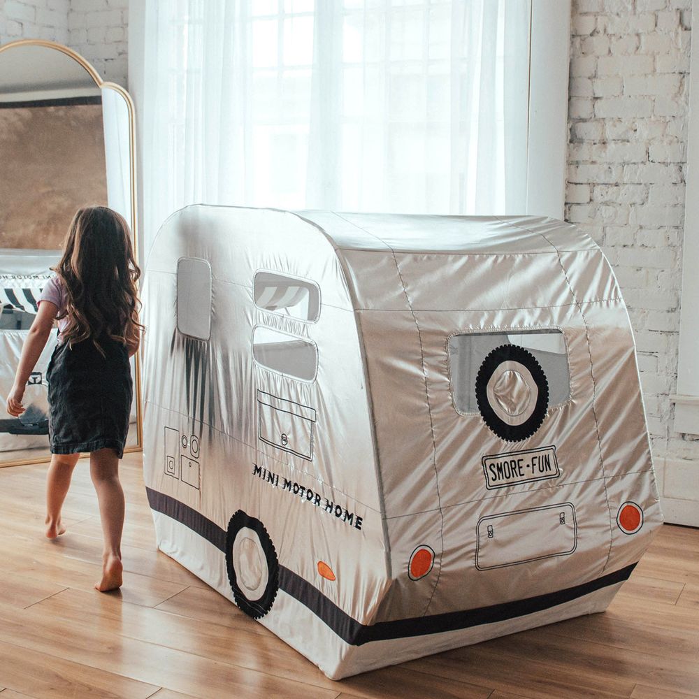  Wonder & Wise -  Silver Mini Motor Playhome -  Preschool