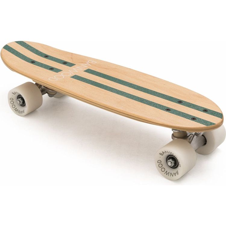  Banwood -  Skateboard - Green Stripe -  Outdoor