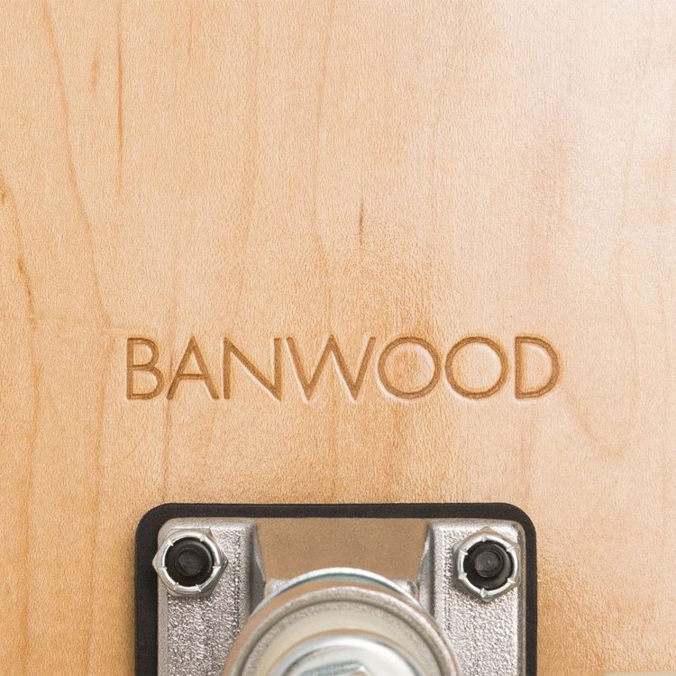  Banwood -  Skateboard - Navy Blue Stripe -  Outdoor
