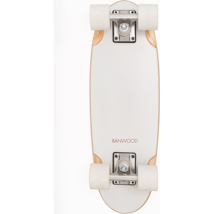  Banwood -  Skateboard - White -  Outdoor