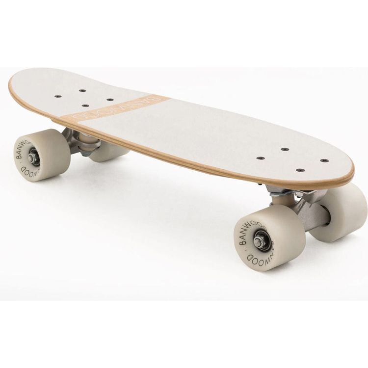  Banwood -  Skateboard - White -  Outdoor