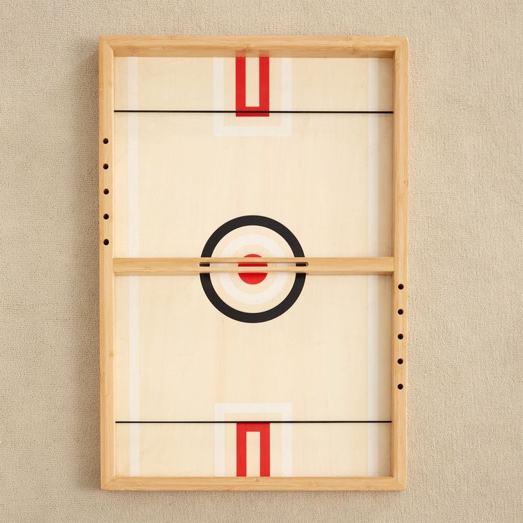  Wonder & Wise -  Sling-A-Ling Wooden Table Hockey Game -  Preschool