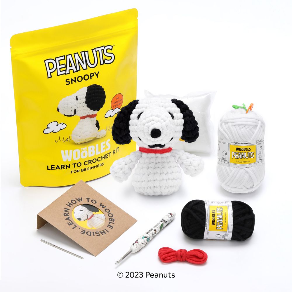  The Woobles -  Snoopy Learn to Crochet Kit -  Creativity