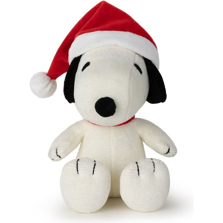  Bon Ton Toys -  Snoopy Plush with Christmas Hat - 7" -  Plush