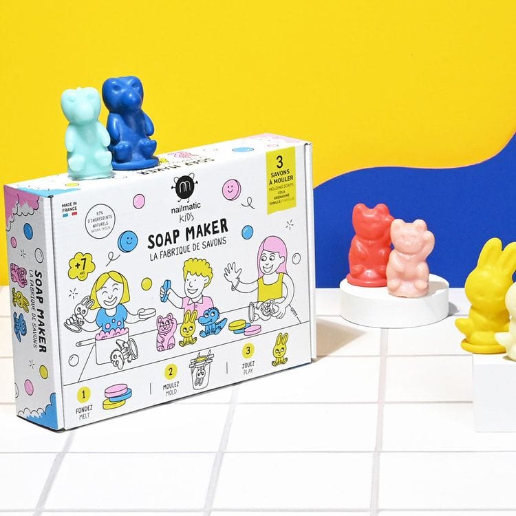  Nailmatic -  Soap Maker 3 Shape Master Kit for Kids -  Trend Accessories