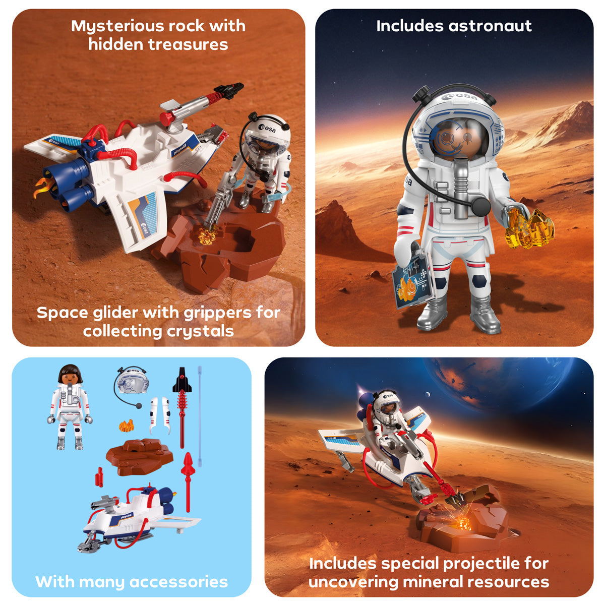  Playmobil -  Space Glider Playset -  Preschool