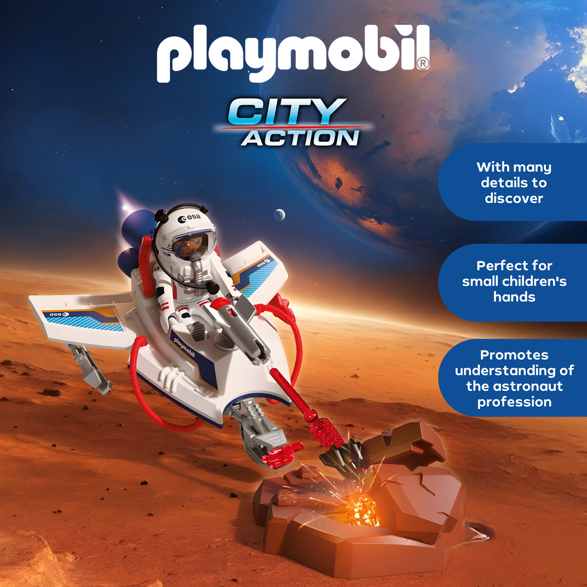  Playmobil -  Space Glider Playset -  Preschool