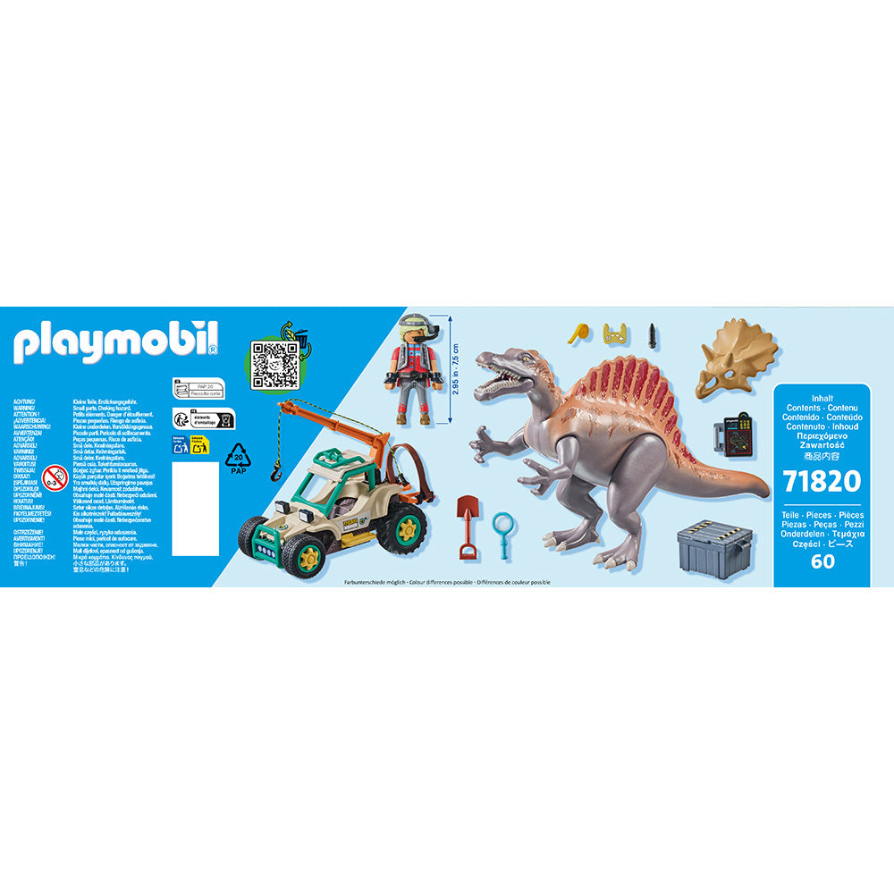  Playmobil -  Spinosaurus Attack Playset -  Preschool