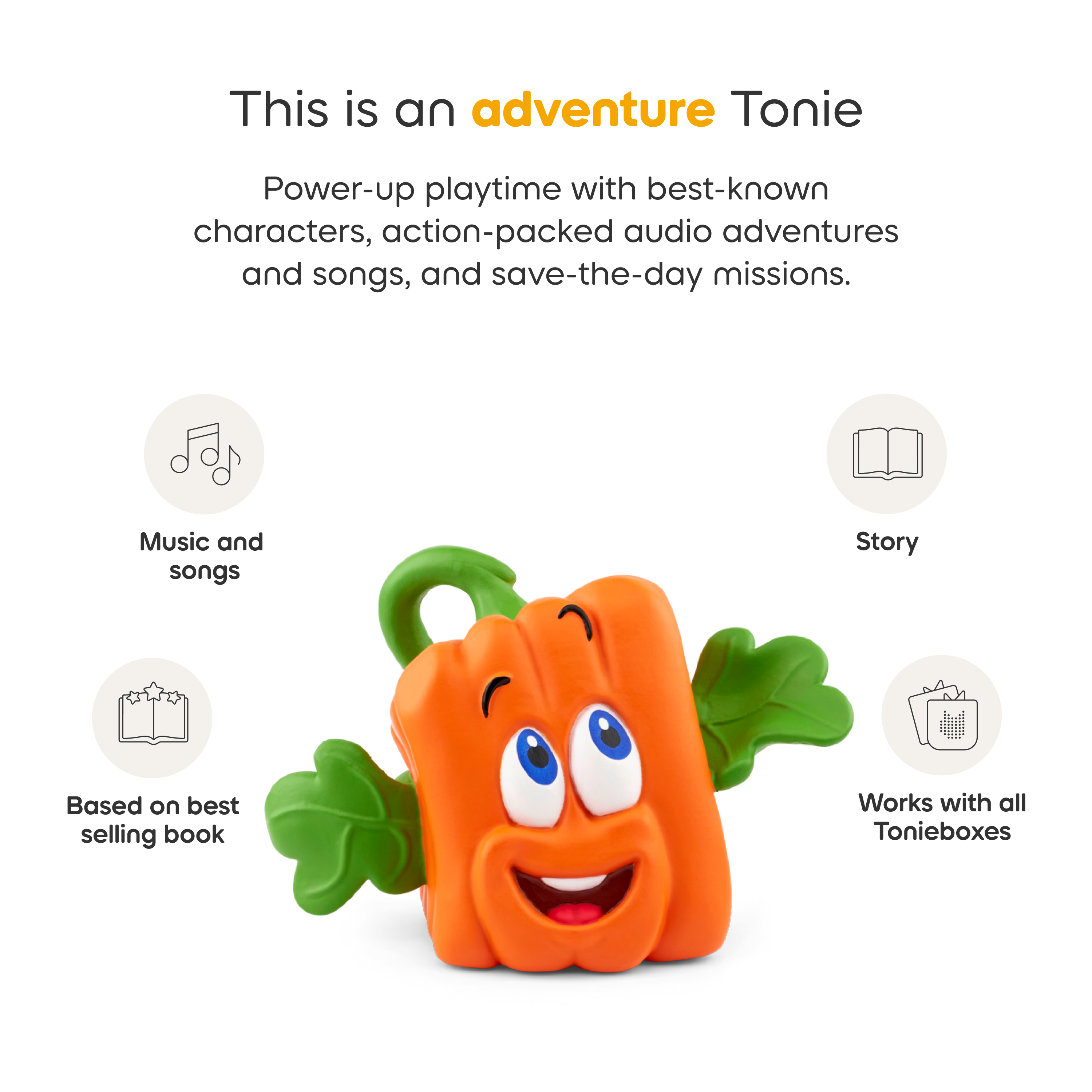  Tonies -  Spookley the Square Pumpkin Tonie -  Electronics