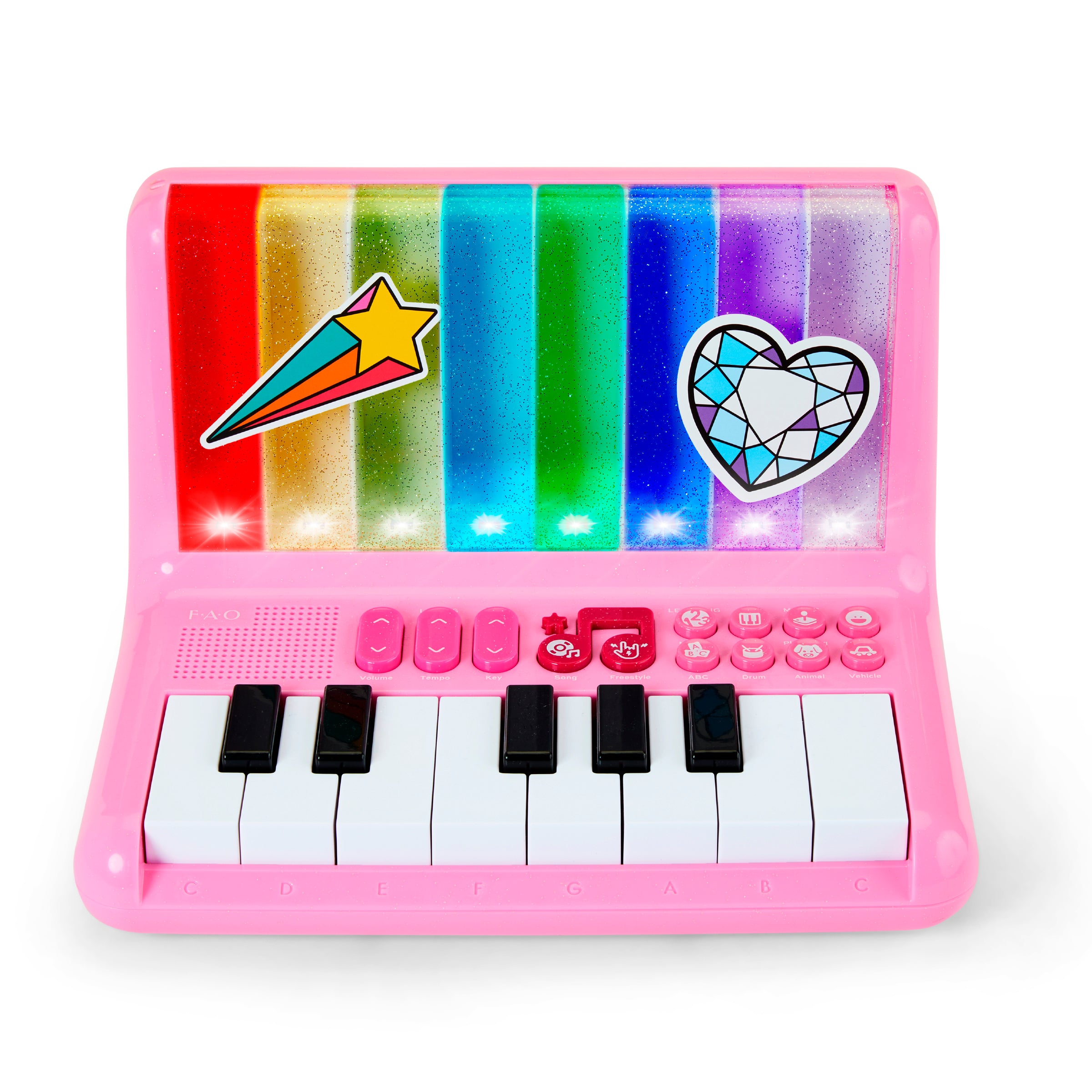  FAO Schwarz -  Stage Stars Interactive Piano with Lightshow -  Music