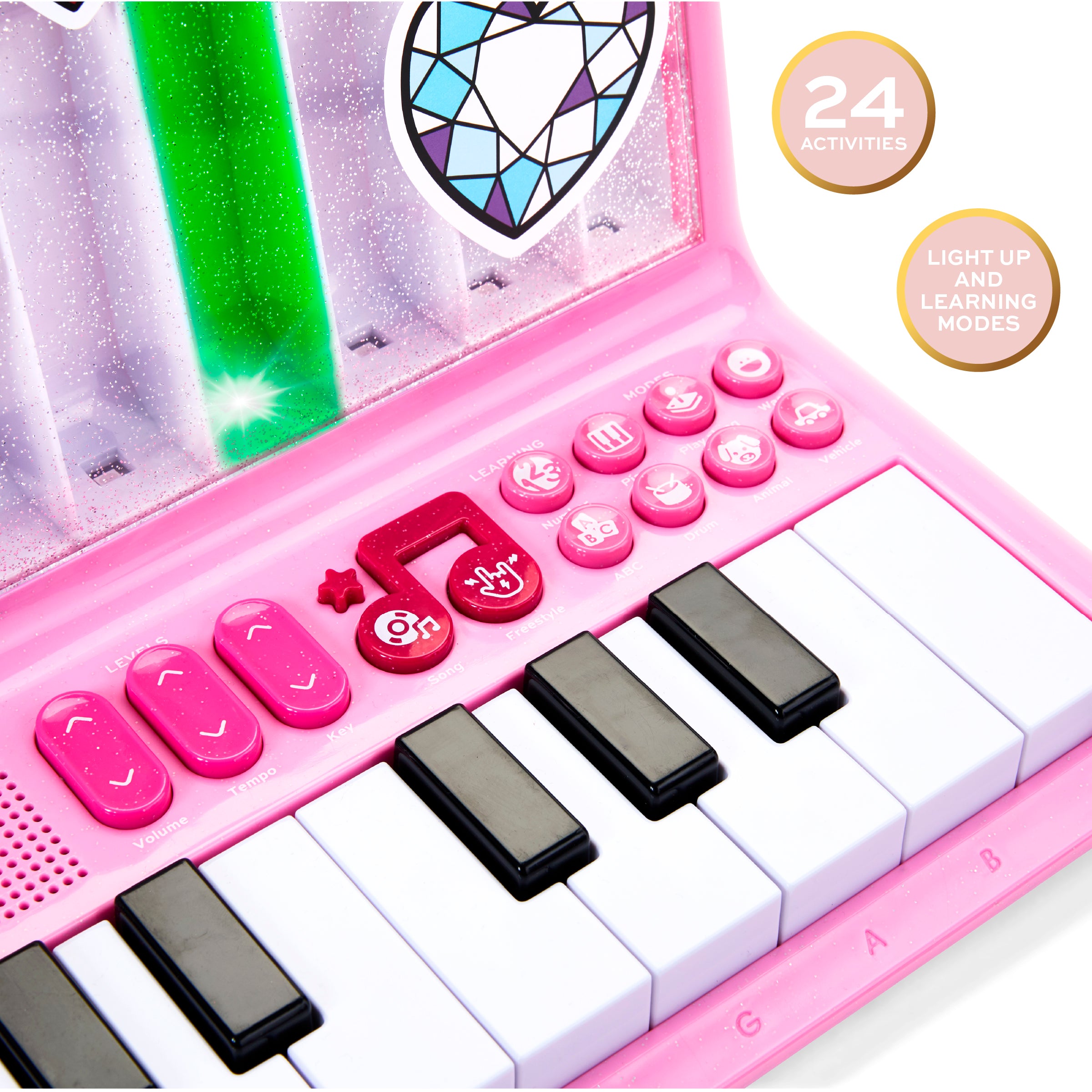  FAO Schwarz -  Stage Stars Interactive Piano with Lightshow -  Music