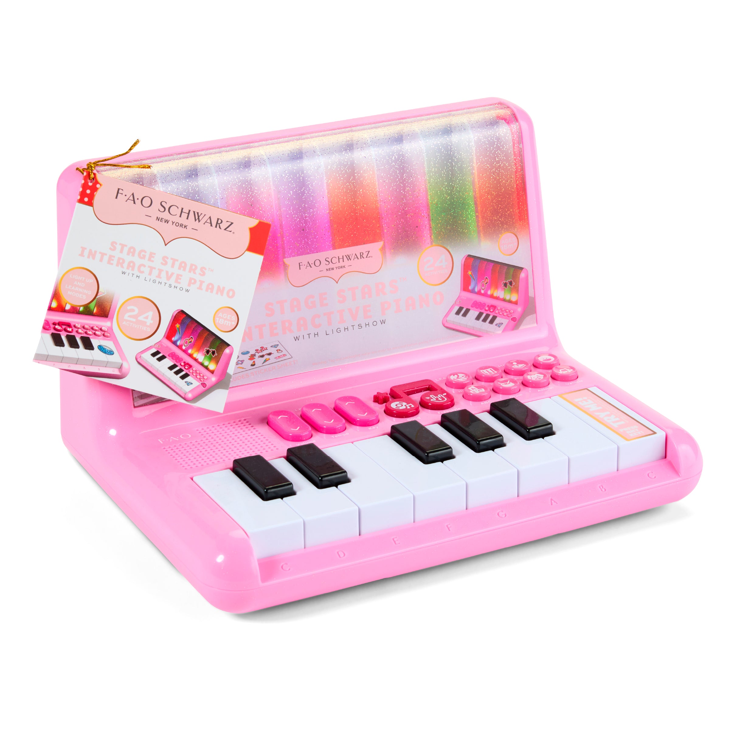  FAO Schwarz -  Stage Stars Interactive Piano with Lightshow -  Music