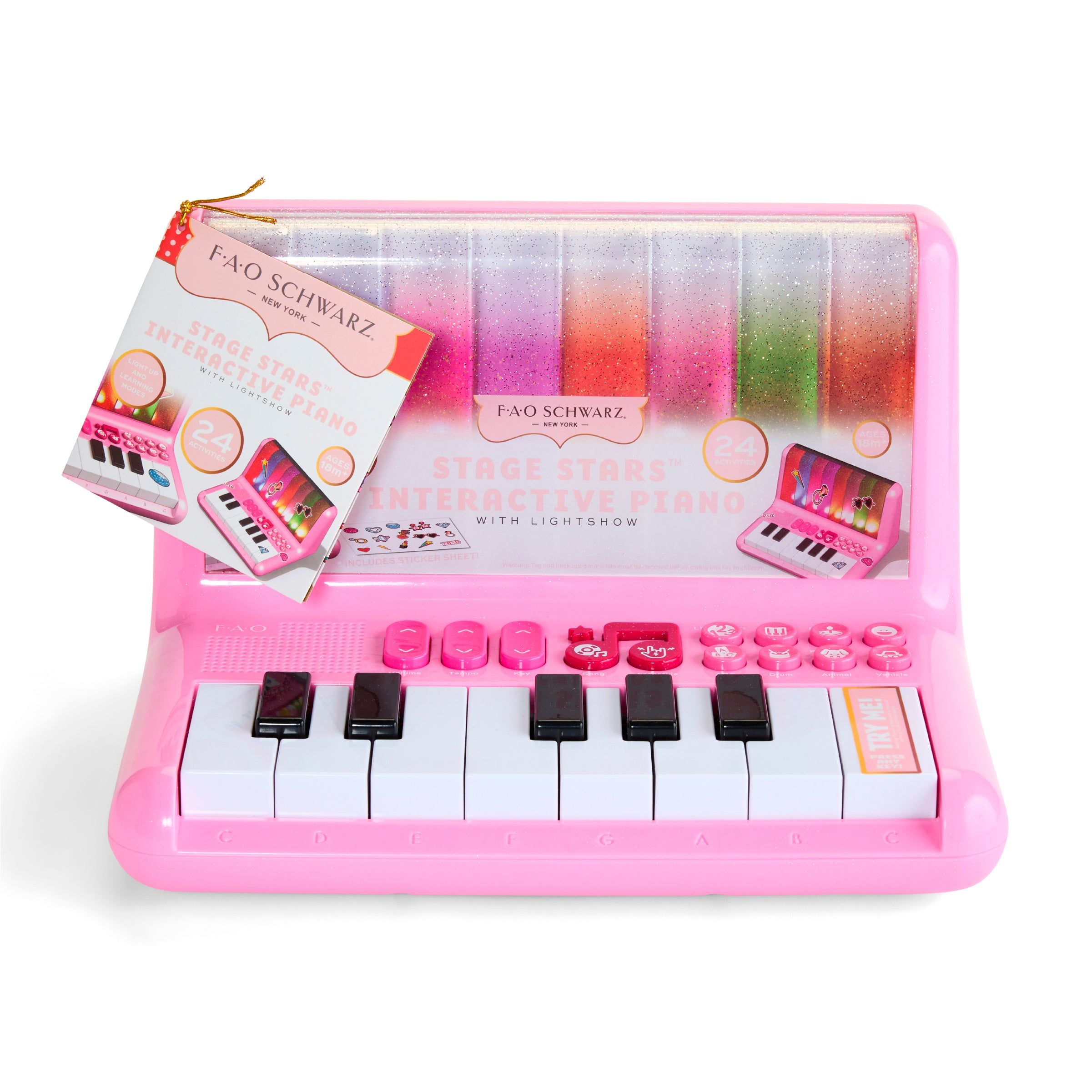 Stage Stars Interactive Piano with Lightshow | FAO Schwarz