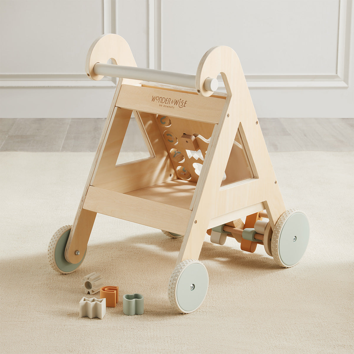  Wonder & Wise -  Step Right Up Activity Walker -  Infants