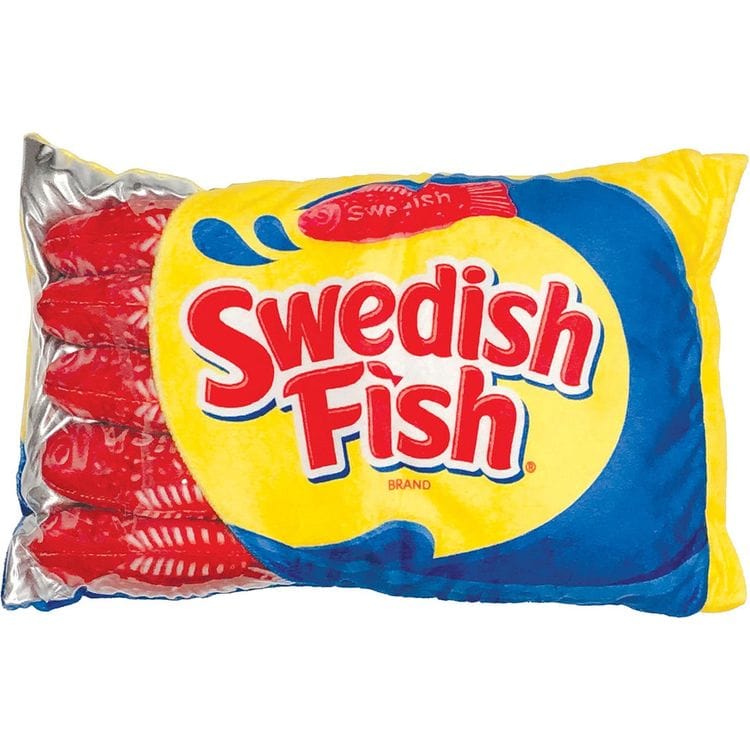  iscream -  Swedish Fish Pillow Plush Set -  FAO Schweetz